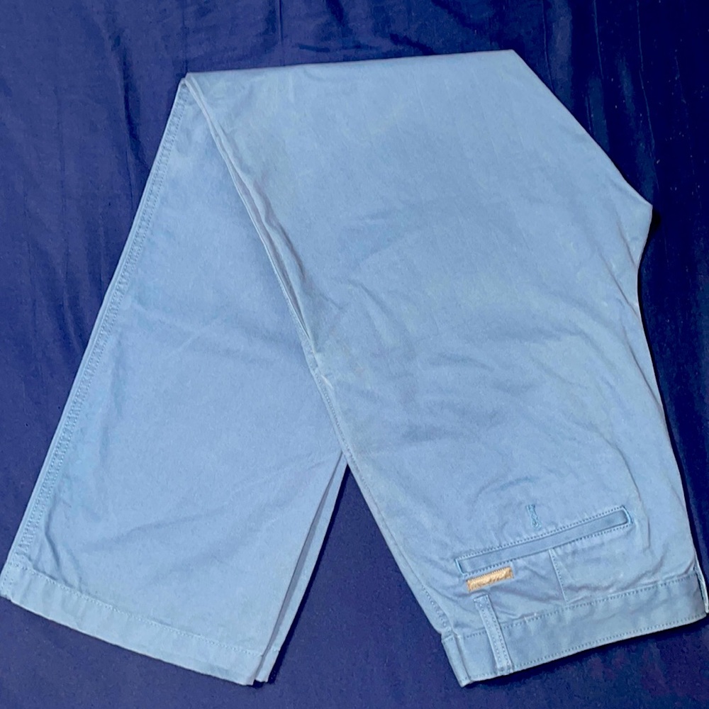 Blue Eddie Bauer Classic Fit Pants